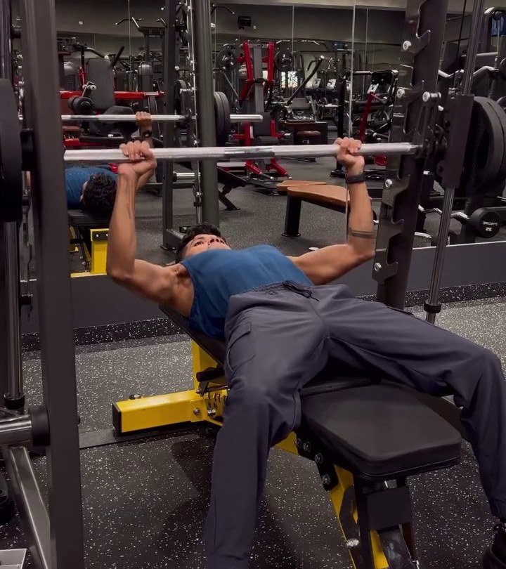 Bench press — strength training